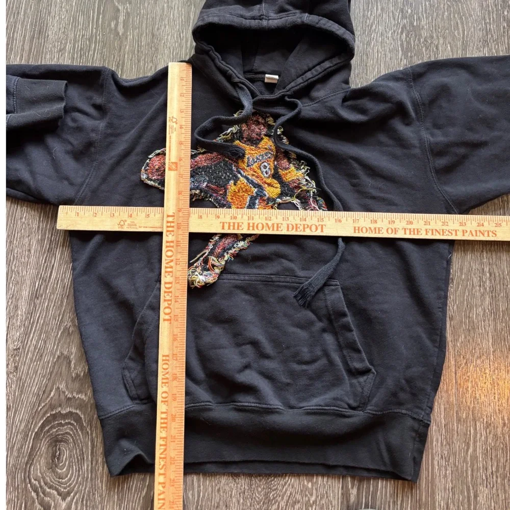 Kobe Bryant Custom Tapestry Hoodie NBA Los Angeles Lakers Size M